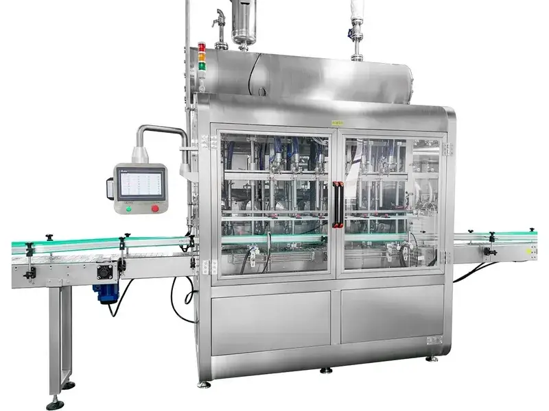 Drehkolbenpumpen-Abfüllmaschine