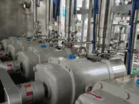 Drehkolbenpumpen-Abfüllmaschine