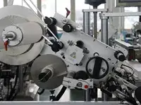 Automatische Oberseiten-Etikettiermaschine